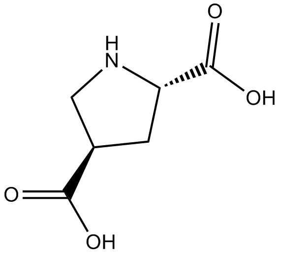 L-trans-2,4-PDC Chemische Struktur