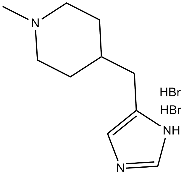 Methimepip dihydrobromide Chemische Struktur