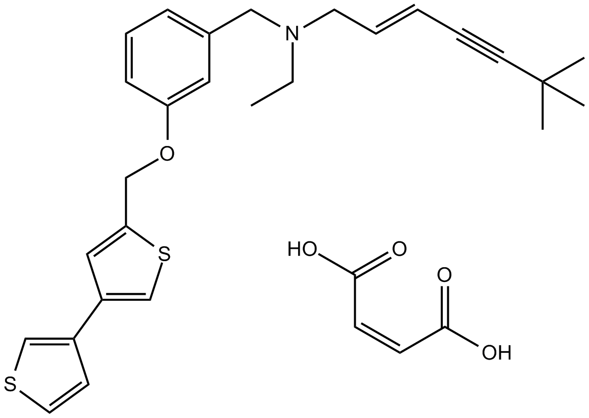 NB-598 Maleate التركيب الكيميائي