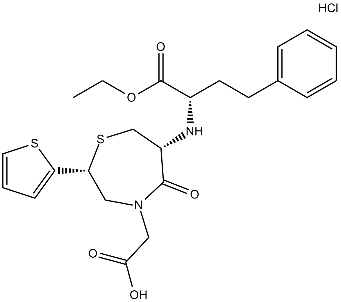Temocapril HCl Chemische Struktur