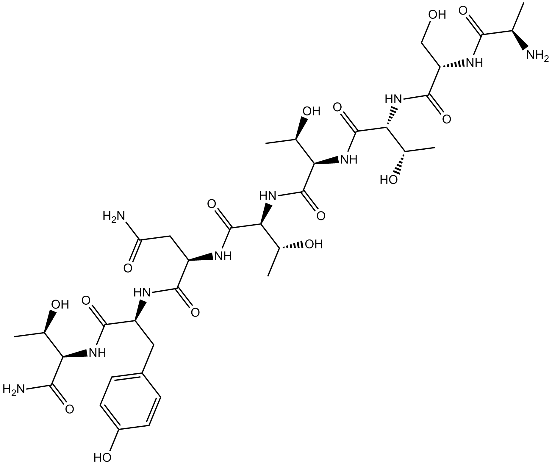 DAPTA Chemische Struktur
