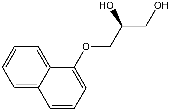 Propranolol glycol التركيب الكيميائي