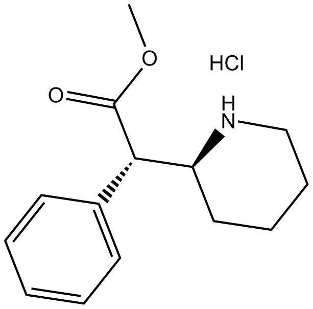 Threo-methylphenidate hydrochloride  Chemical Structure