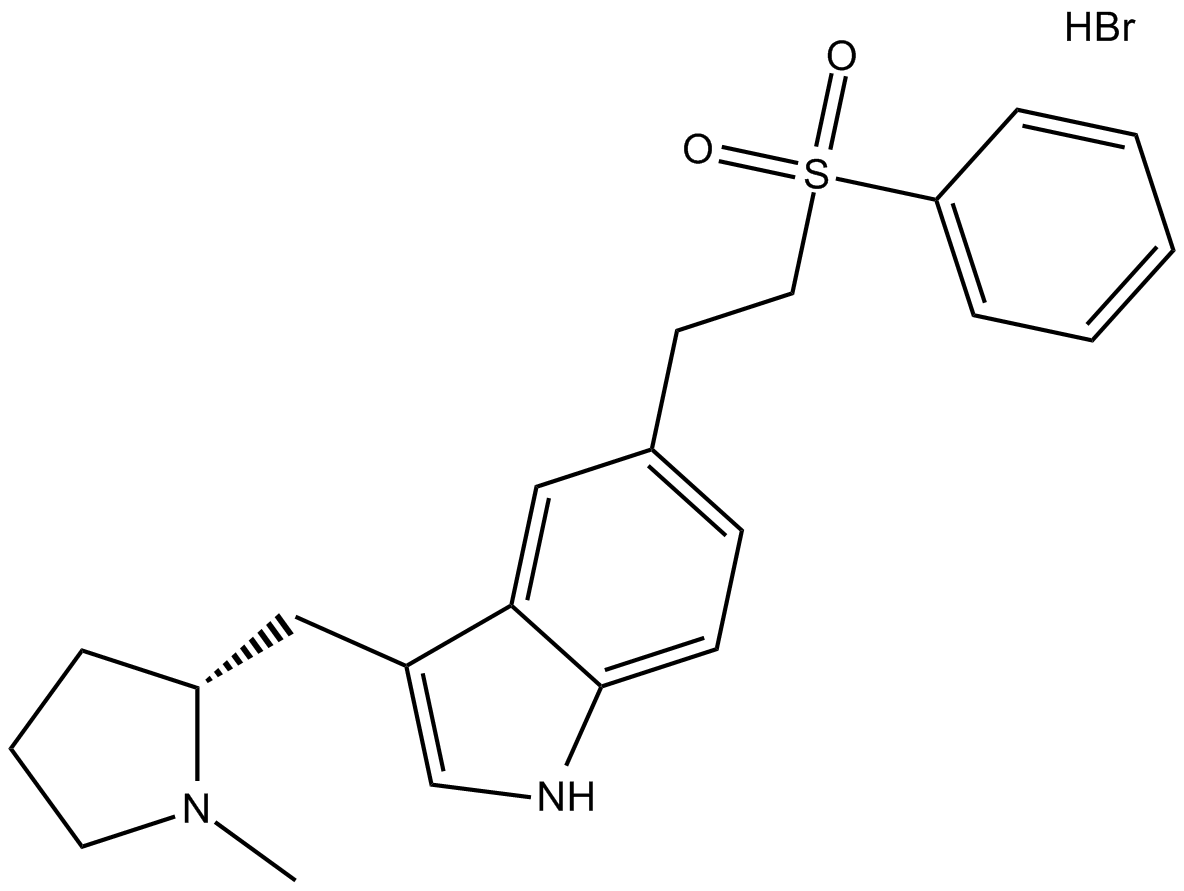 Eletriptan HBr  Chemical Structure