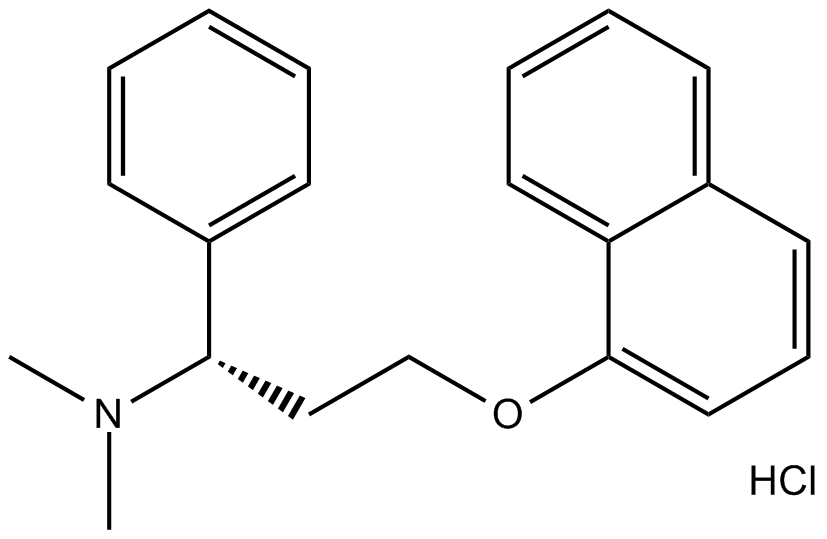 Dapoxetine HCl  Chemical Structure