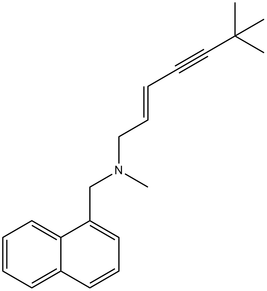 Terbinafine 化学構造