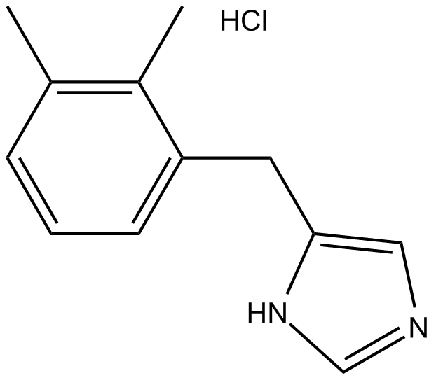 Detomidine HCl 化学構造