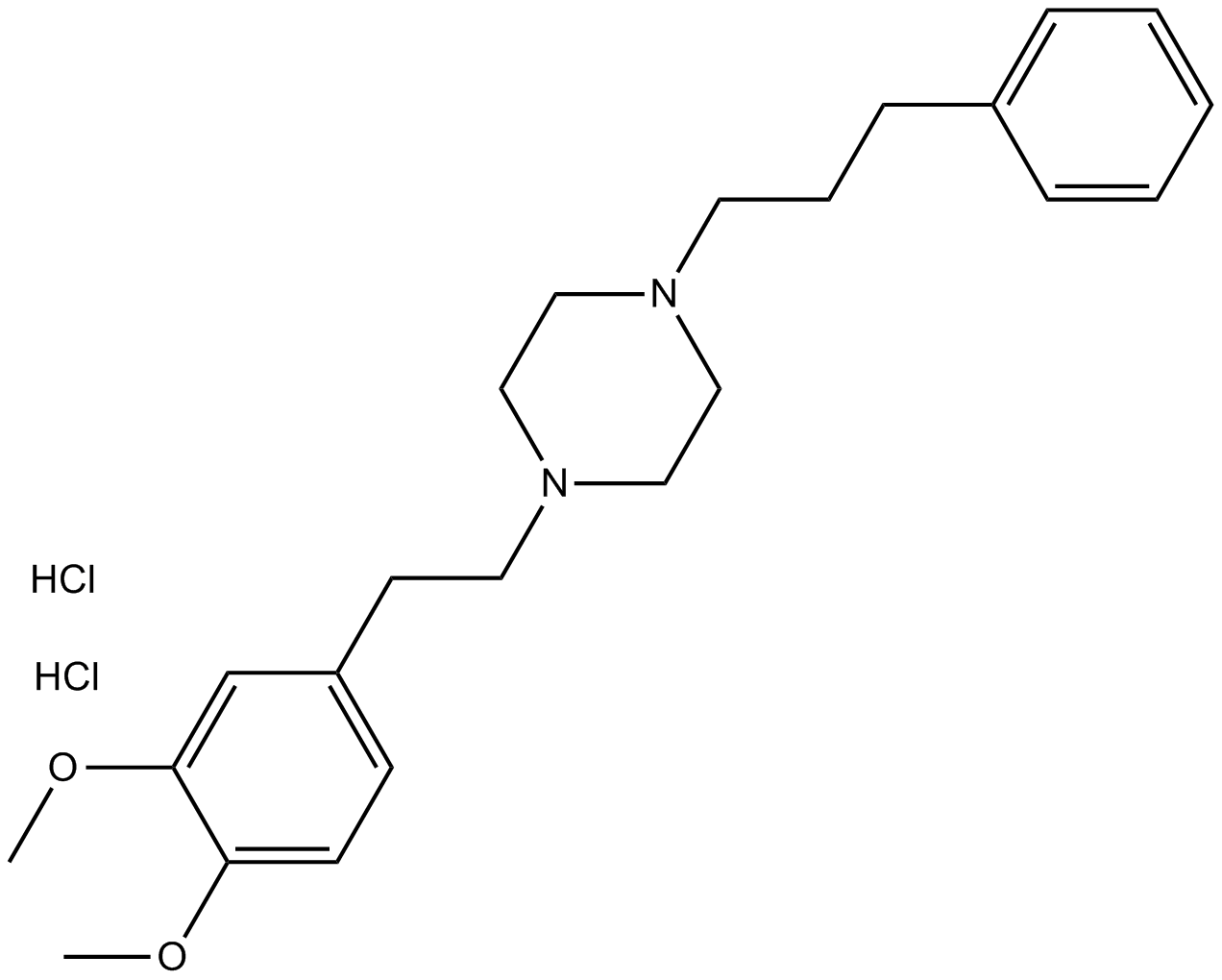 SA 4503 dihydrochloride Chemische Struktur
