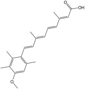 Acitretin  Chemical Structure