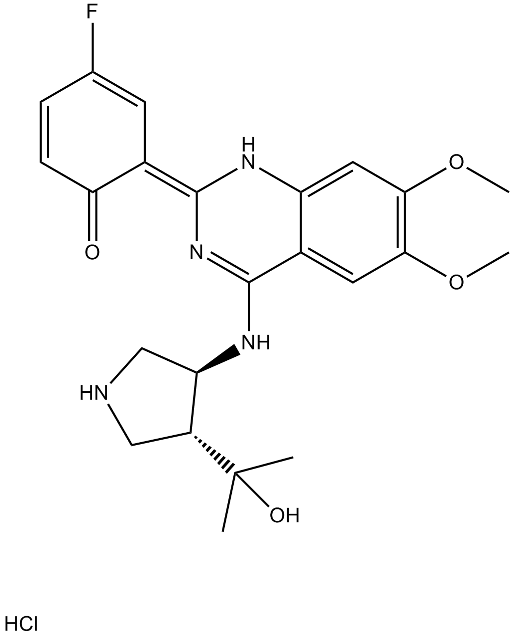 CCT241533 hydrochloride  Chemical Structure