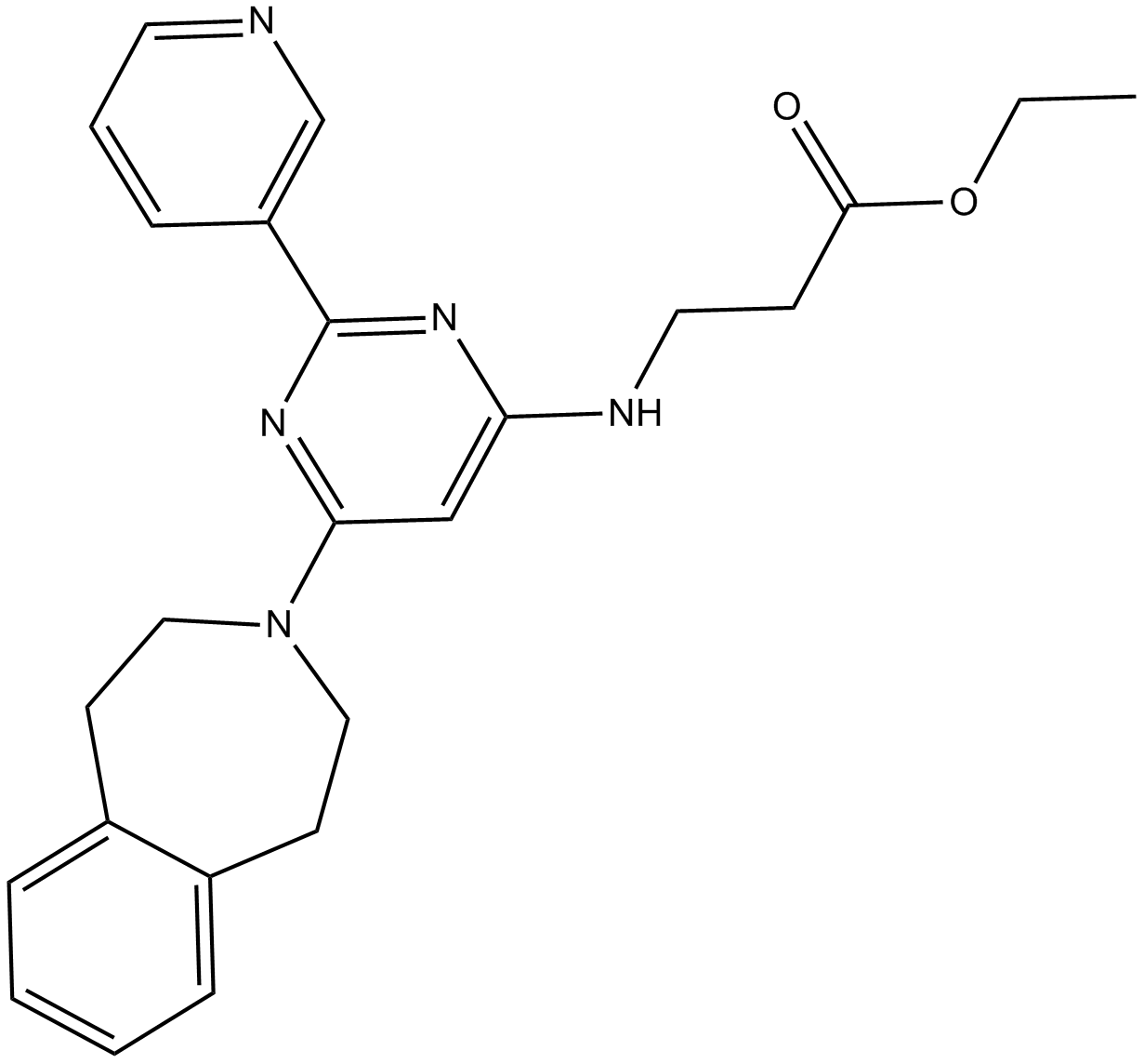 GSK J5 Chemische Struktur
