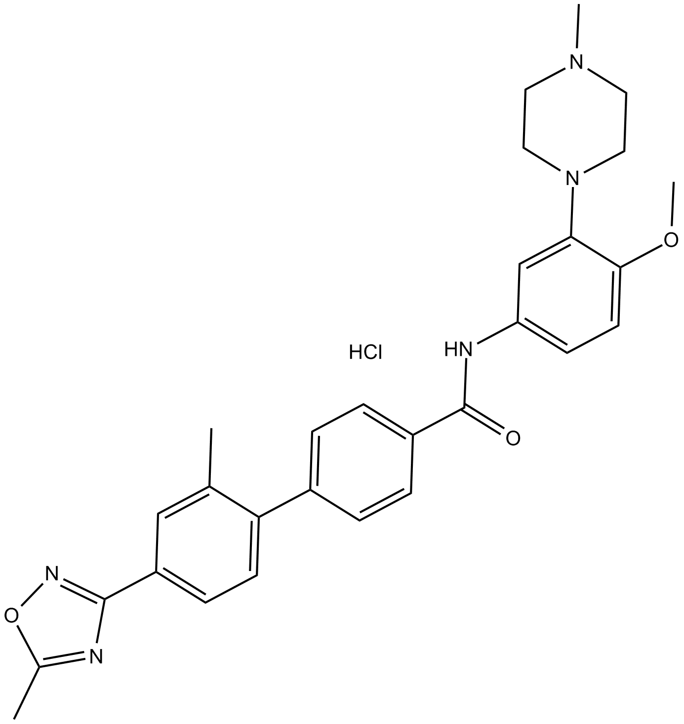 GR 127935 hydrochloride 化学構造