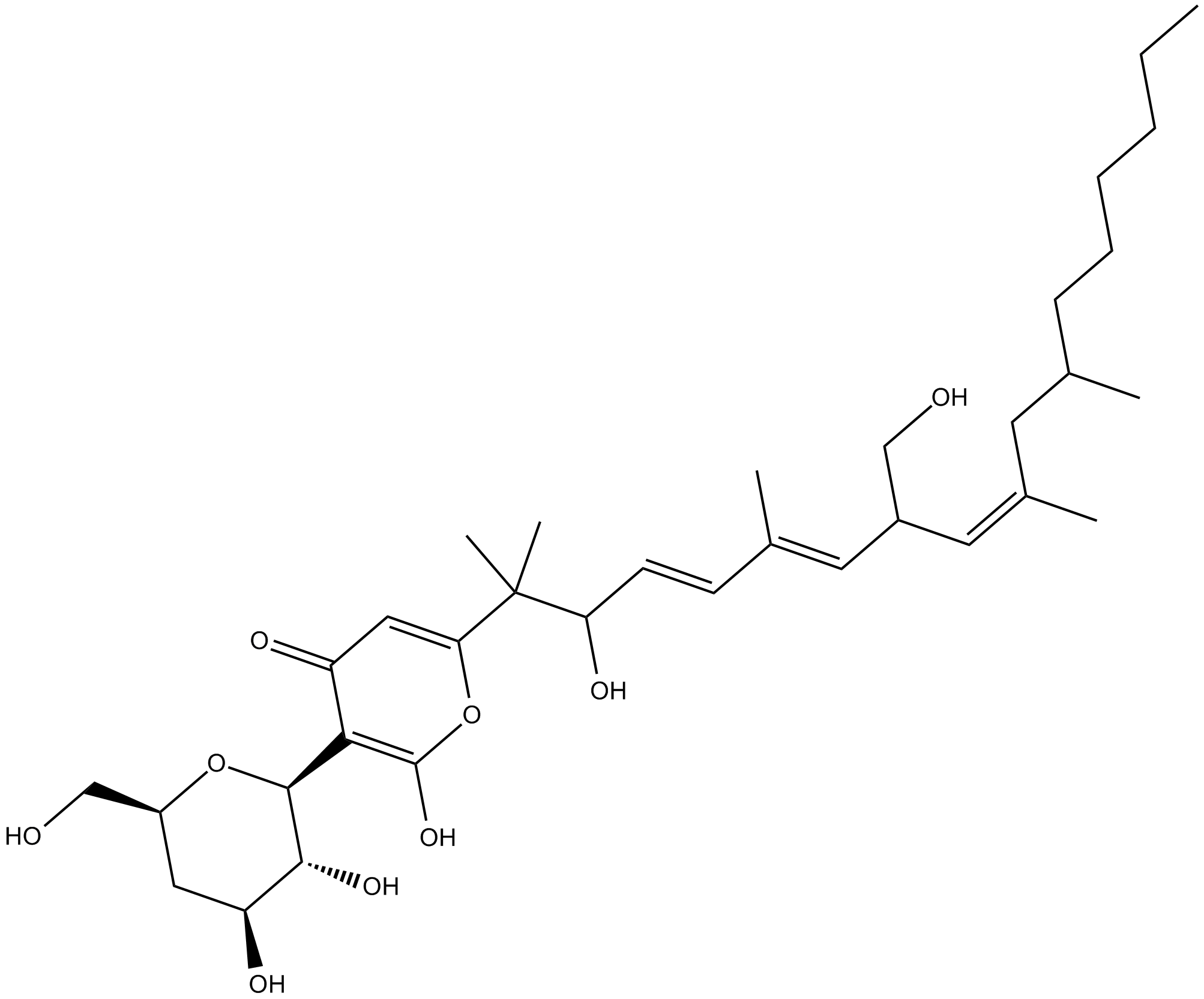 Fusapyrone Chemische Struktur
