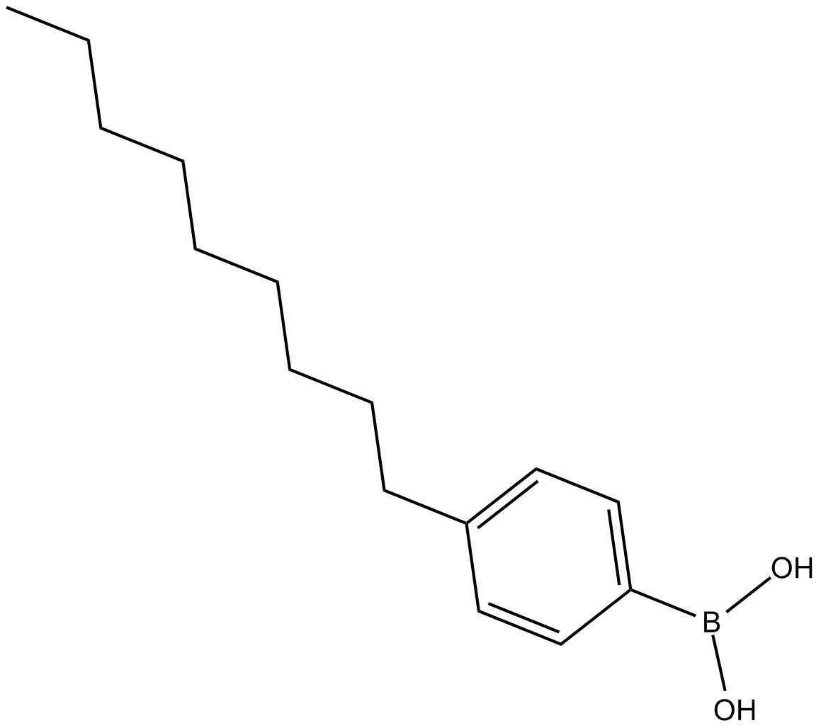 4-(n-nonyl) Benzeneboronic Acid Chemische Struktur