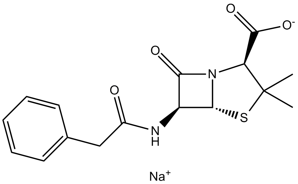 Penicillin G Sodium Chemical Structure