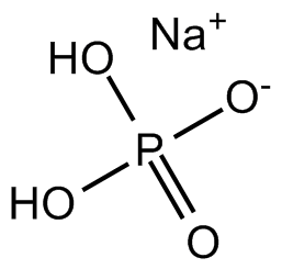 Sodium phosphate monobasic Chemische Struktur