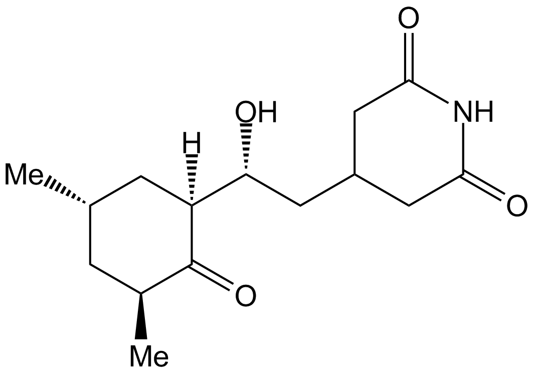 Cycloheximide التركيب الكيميائي