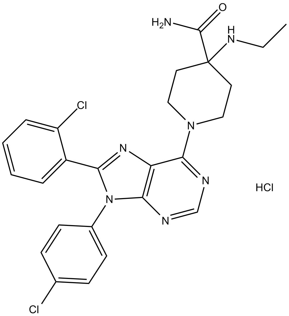 CP-945598 HCl 化学構造