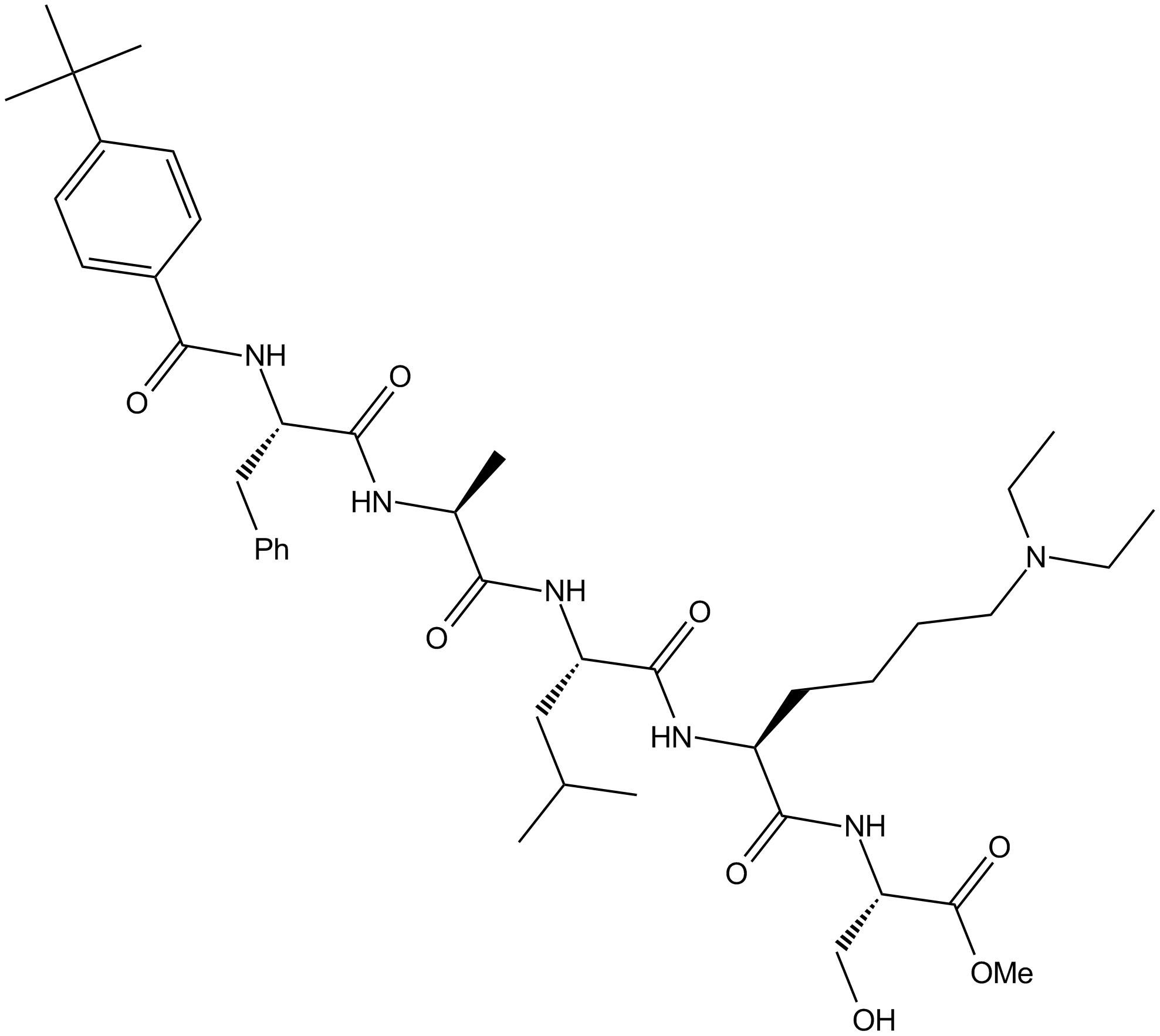 UNC3866 التركيب الكيميائي