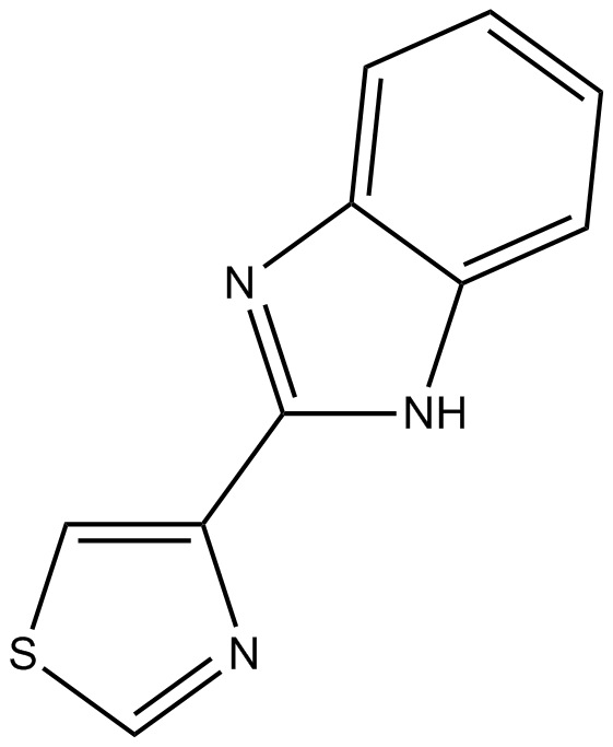 Thiabendazole  Chemical Structure