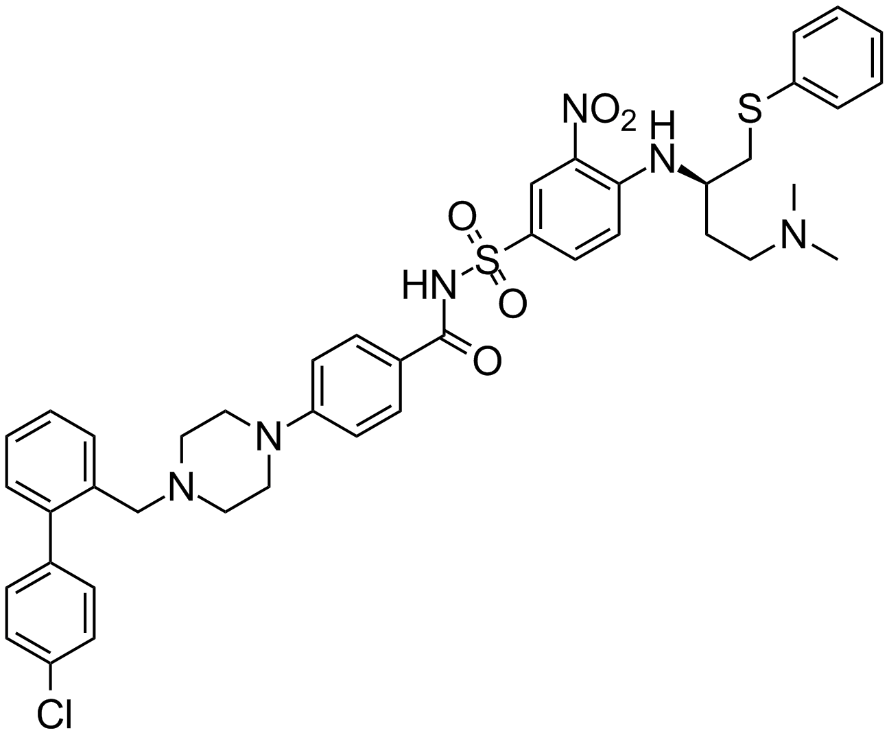 ABT-737  Chemical Structure