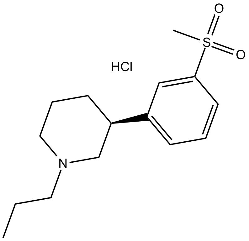 OSU 6162 hydrochloride 化学構造