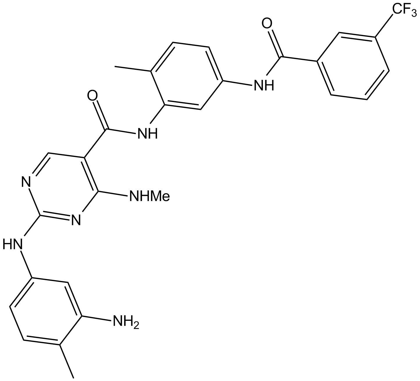 CHMFL-ABL-053 化学構造