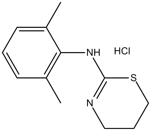 Xylazine HCl 化学構造