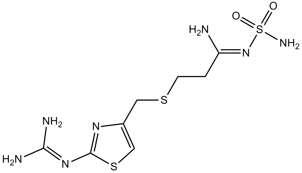 Famotidine  Chemical Structure
