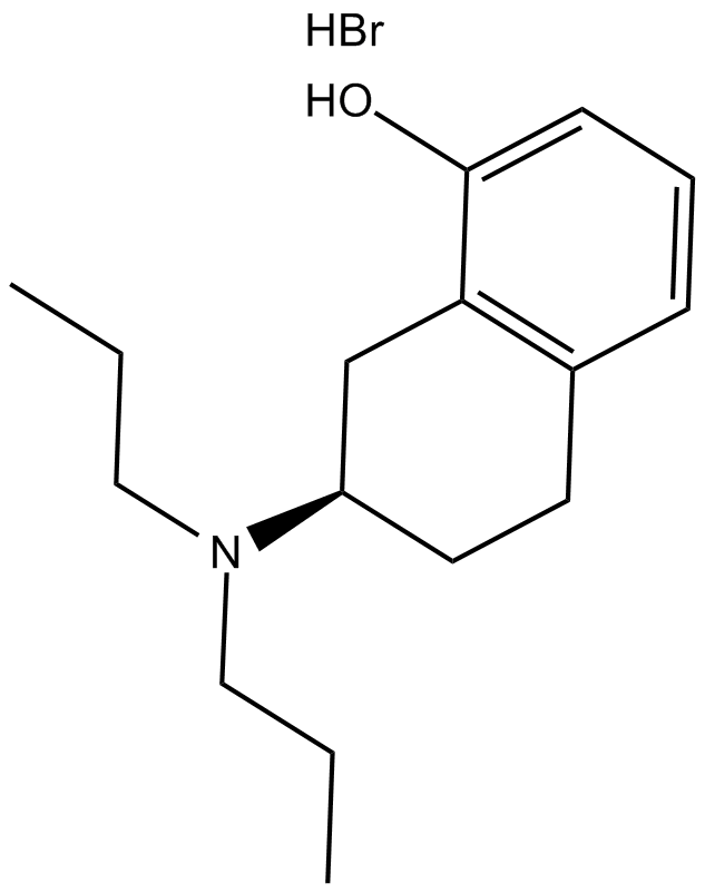 (R)-(+)-8-Hydroxy-DPAT hydrobromide التركيب الكيميائي