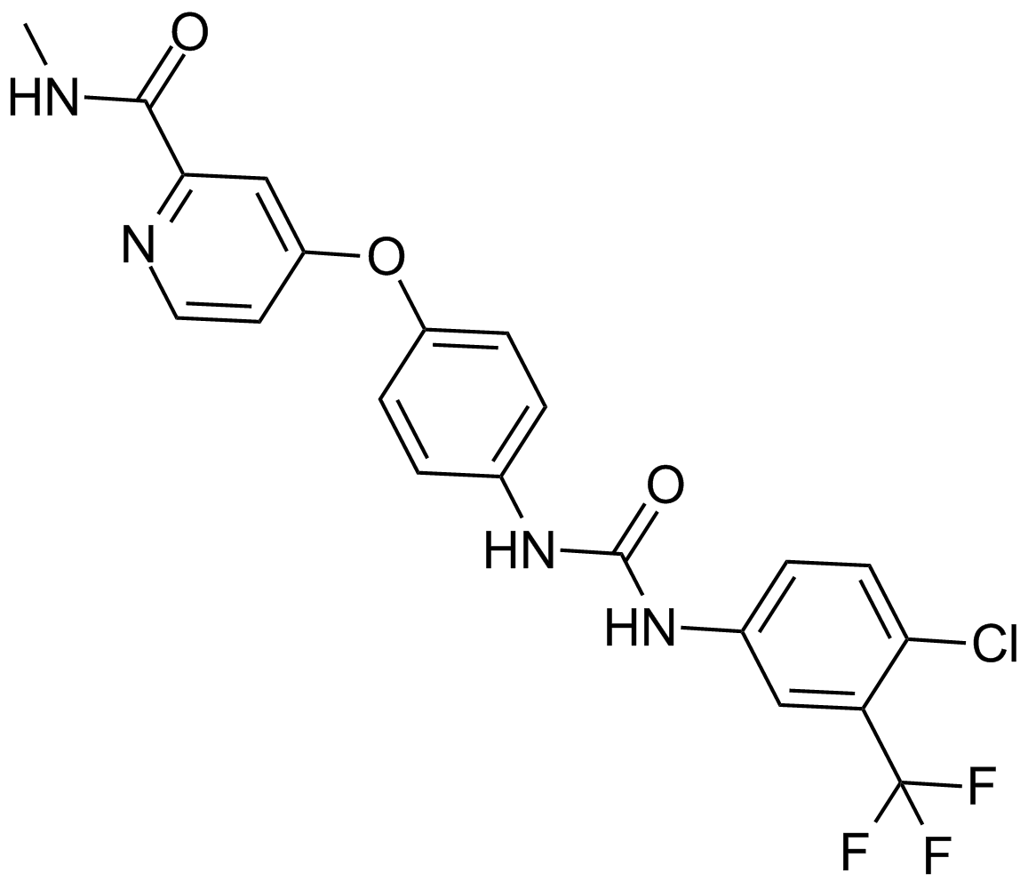 Sorafenib  Chemical Structure