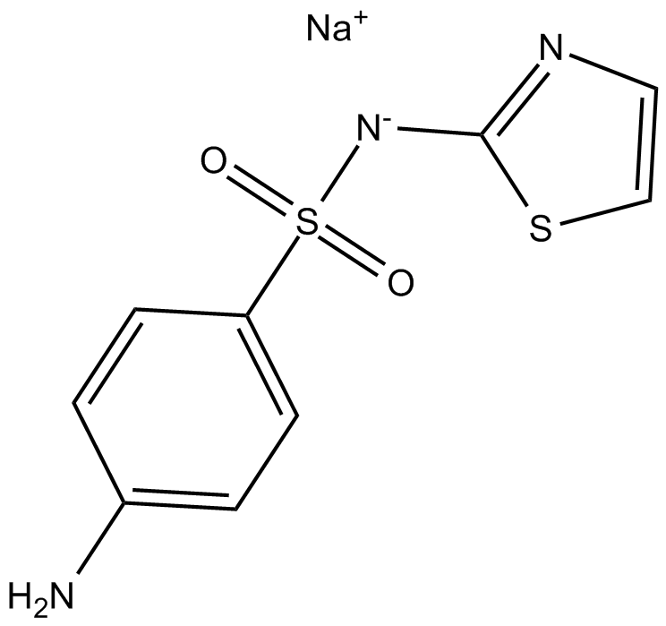 Sulfathiazole sodium  Chemical Structure