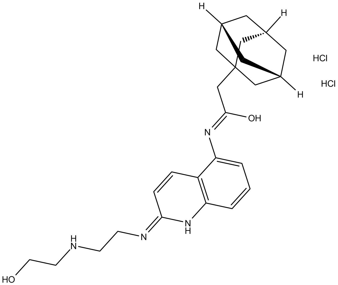 AZ 10606120 dihydrochloride  Chemical Structure