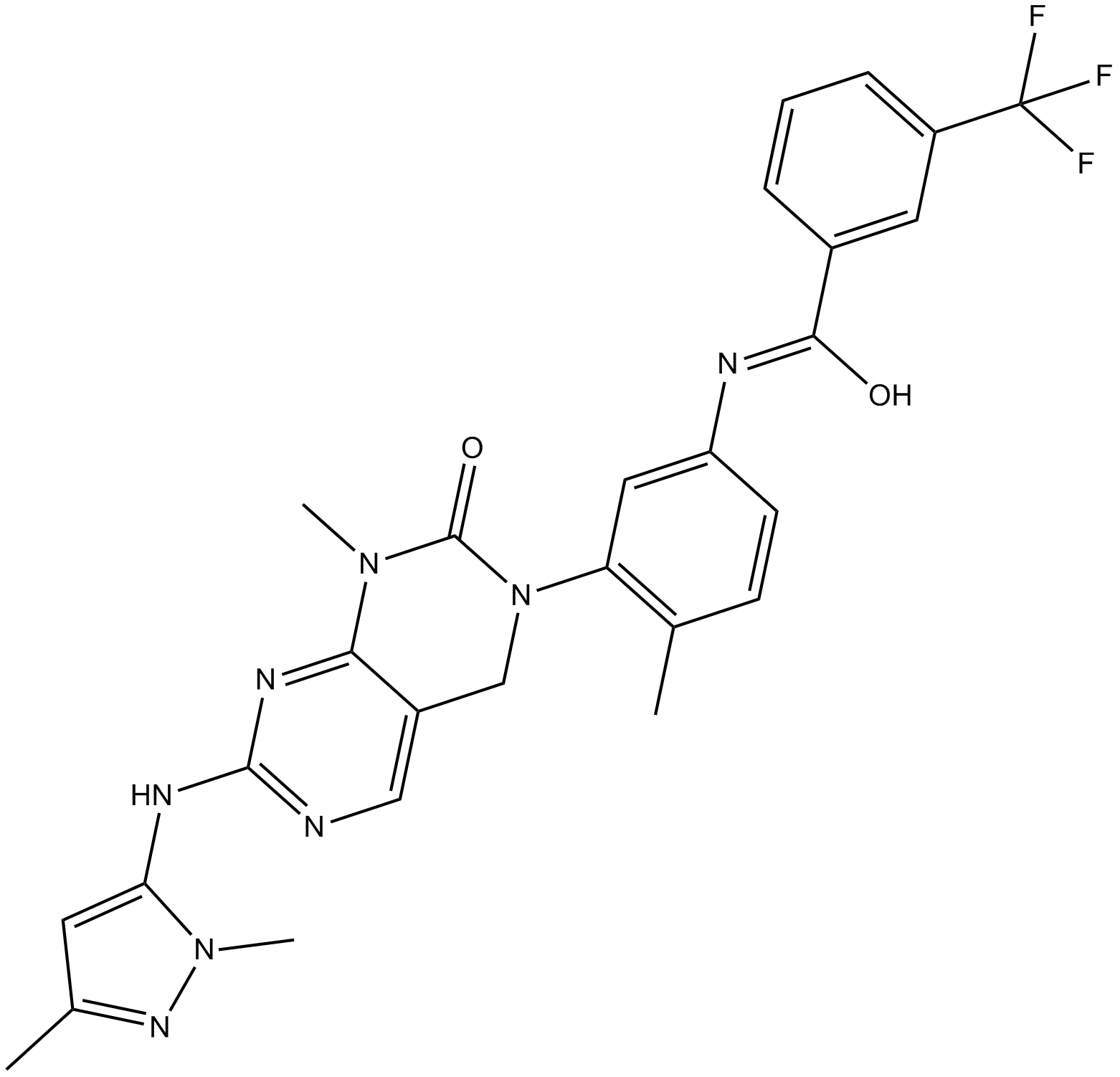 Pluripotin التركيب الكيميائي