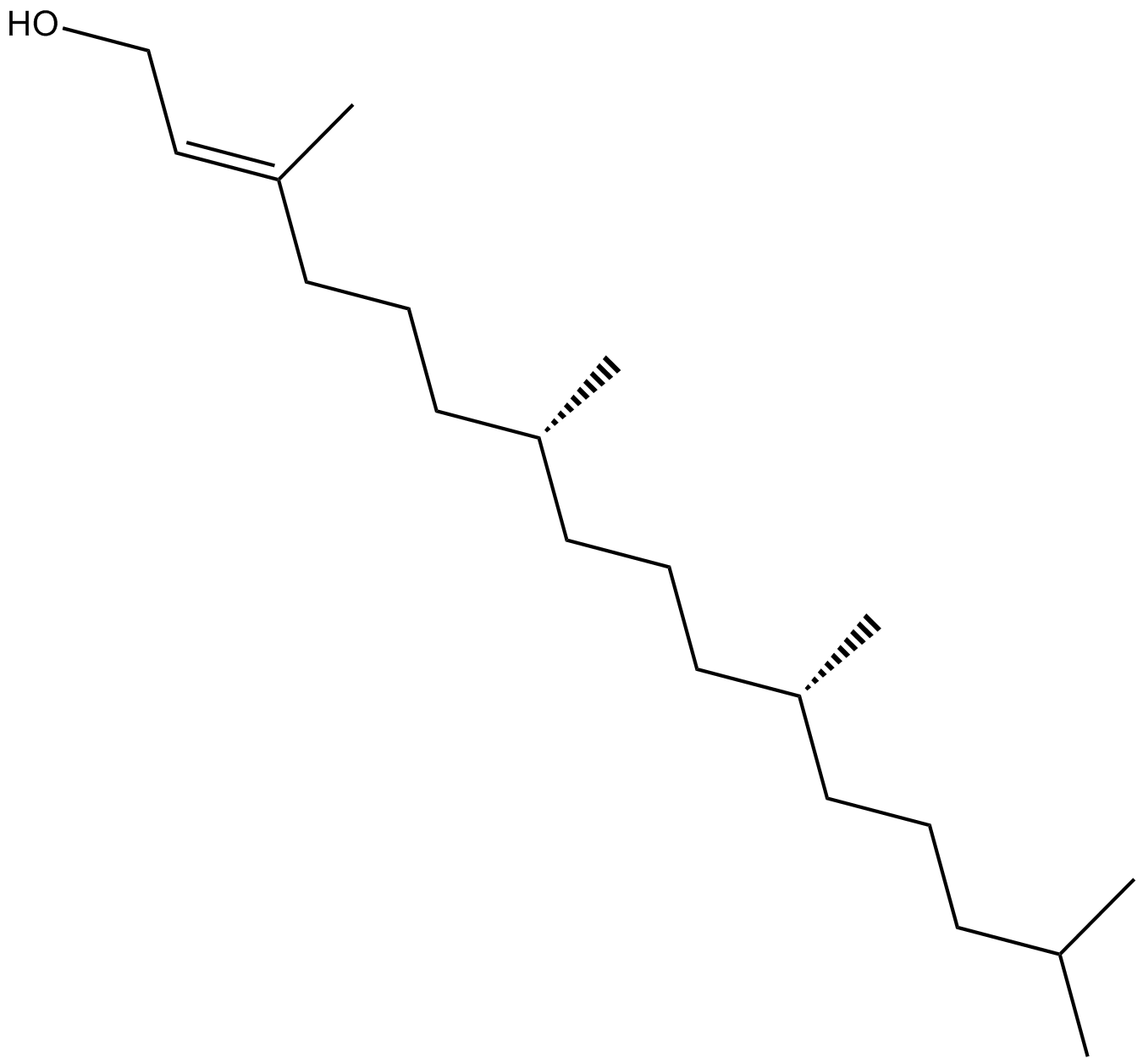 Phytol التركيب الكيميائي