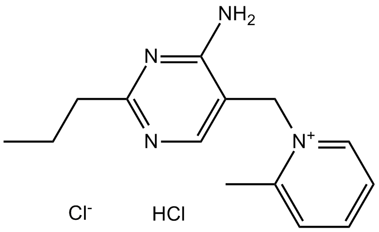 Amprolium HCl التركيب الكيميائي