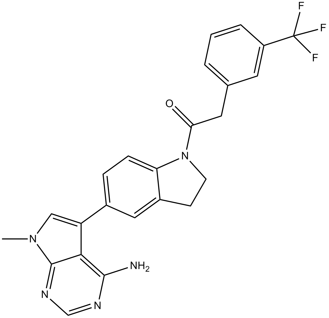 GSK2606414  Chemical Structure