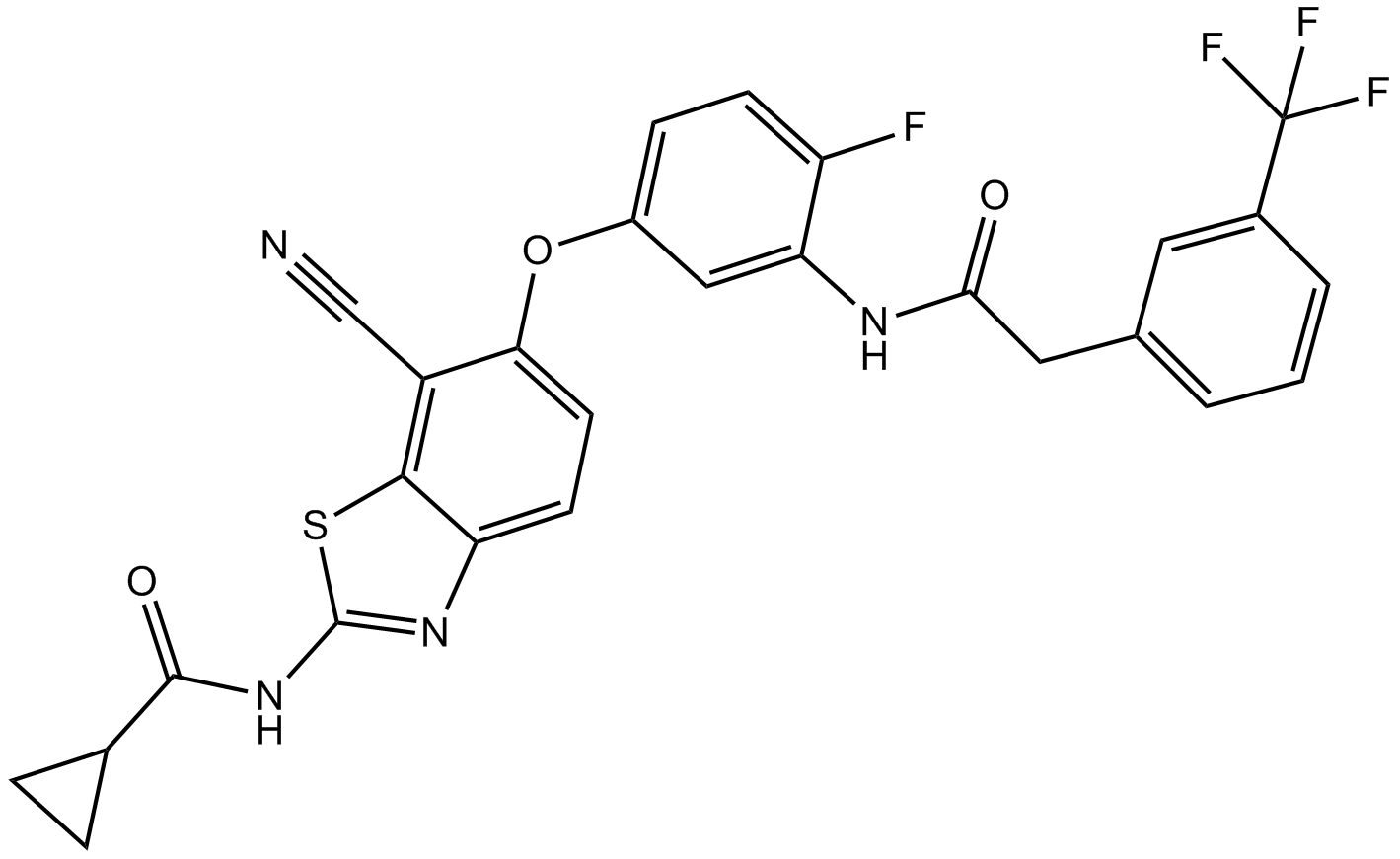 TAK-632 Chemische Struktur