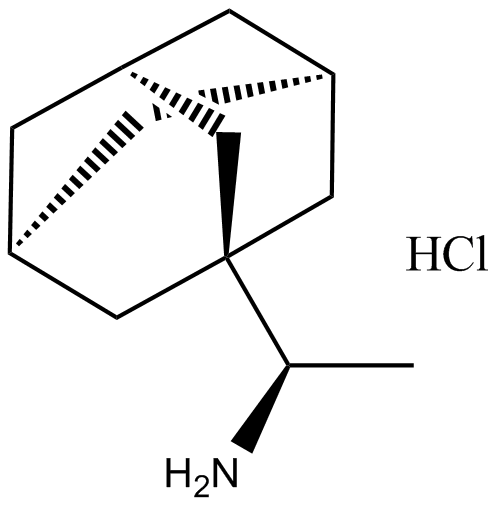 Rimantadine Hydrochloride Chemical Structure