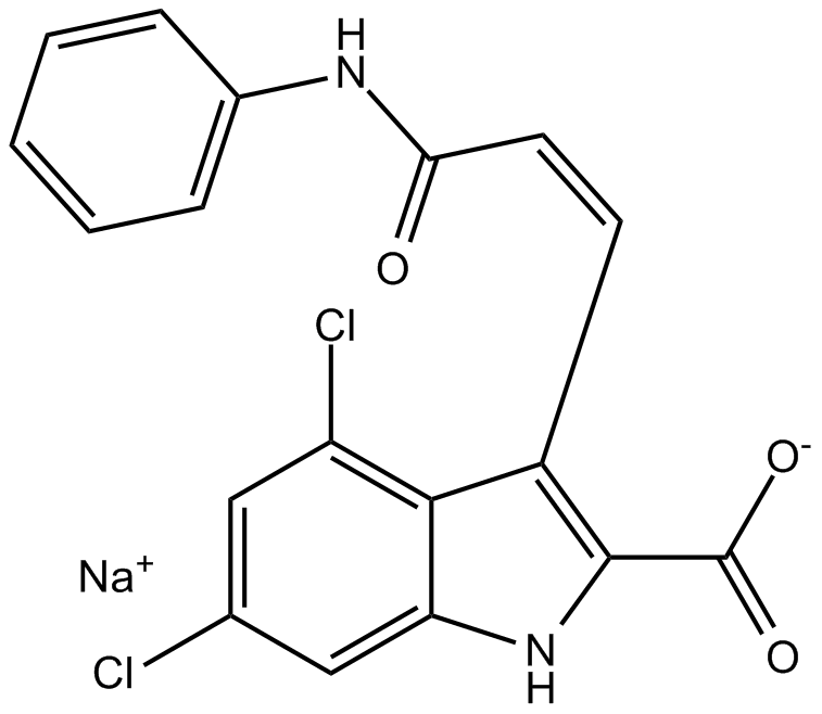 Gavestinel  Chemical Structure