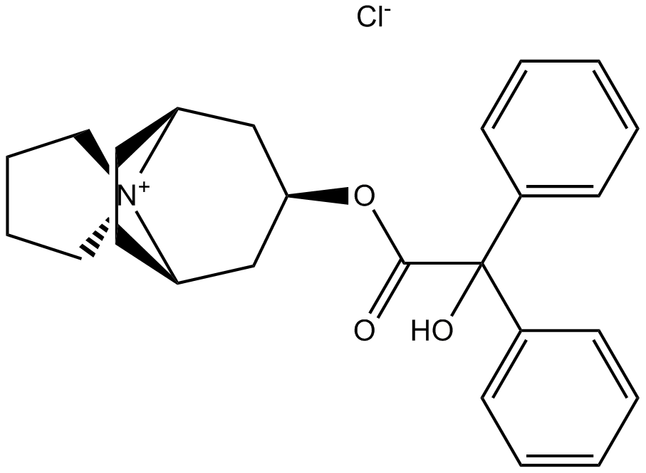 Trospium chloride Chemical Structure