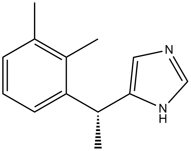 Dexmedetomidine 化学構造