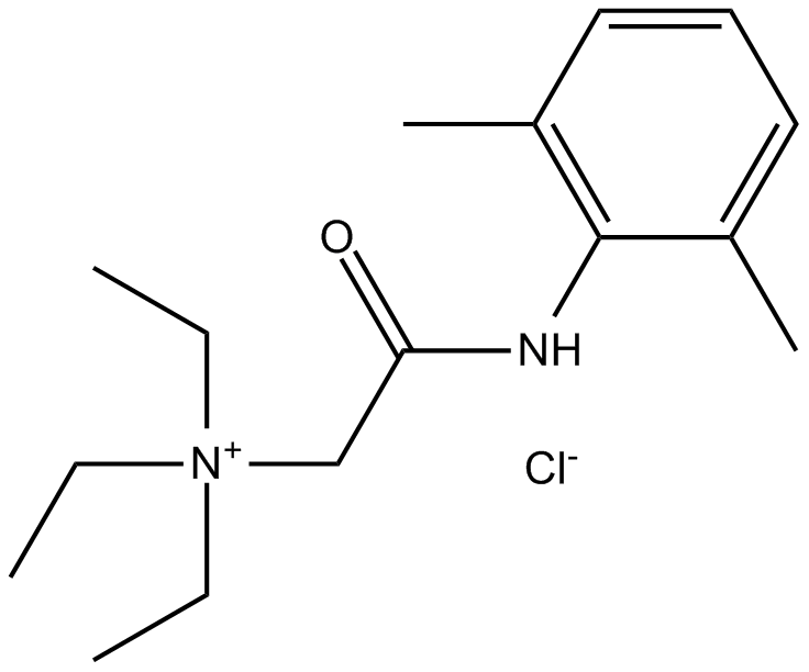 QX 314 chloride Chemische Struktur