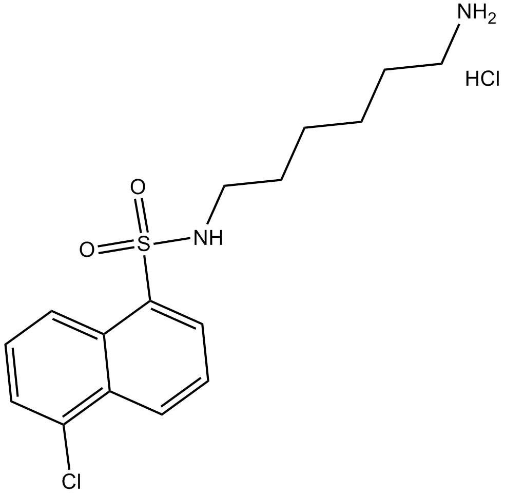 W-7 hydrochloride  Chemical Structure