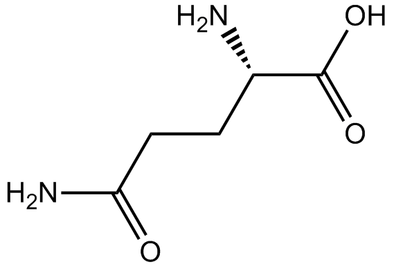 L-Glutamine  Chemical Structure