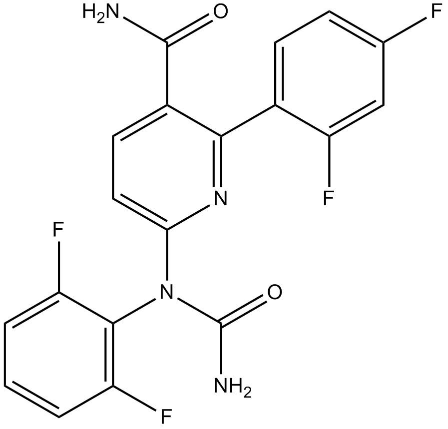 VX-702  Chemical Structure