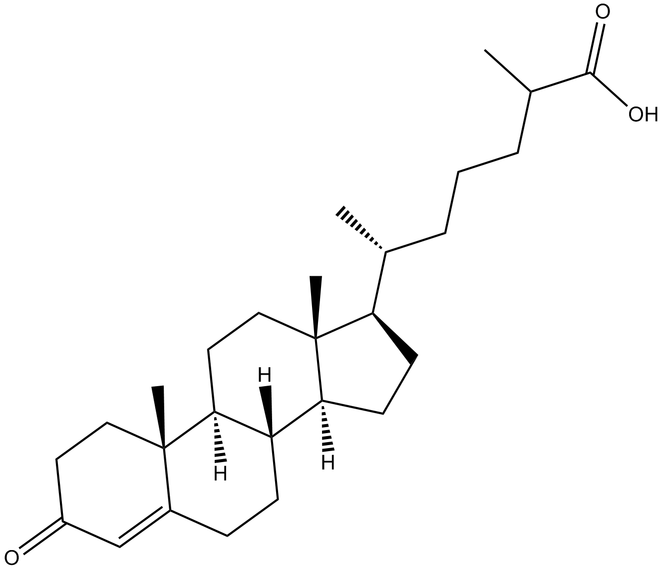 Δ4-Dafachronic Acid  Chemical Structure