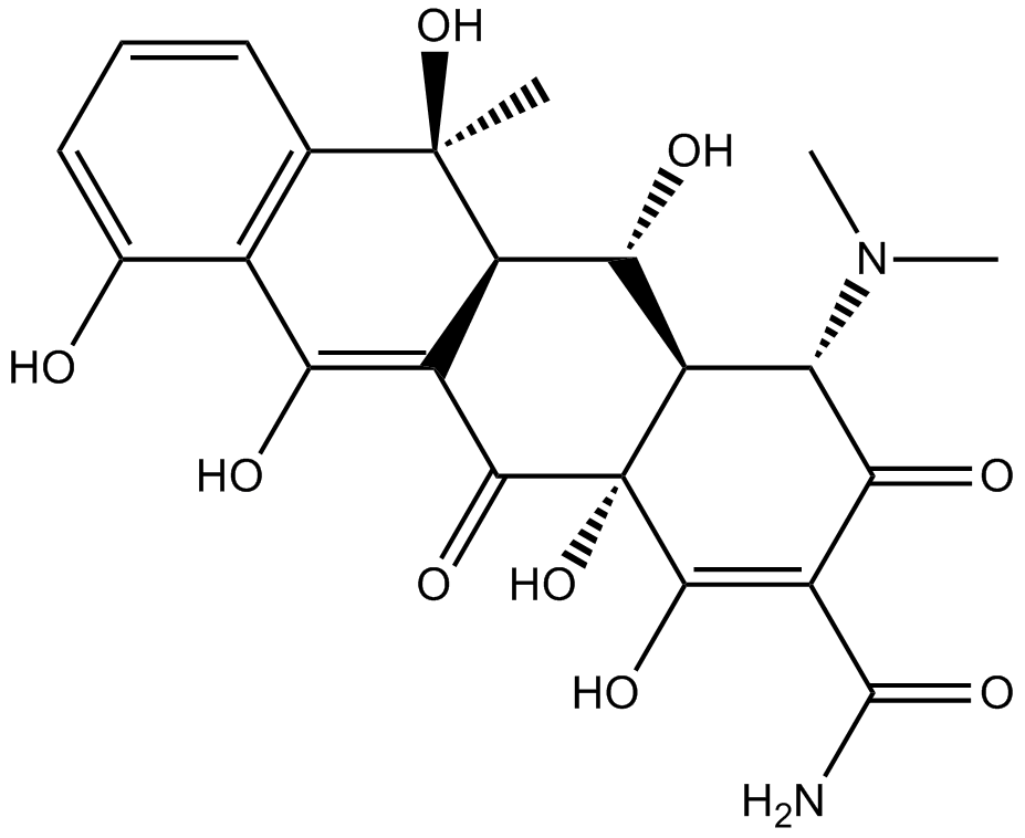 Oxytetracycline (Terramycin)  Chemical Structure