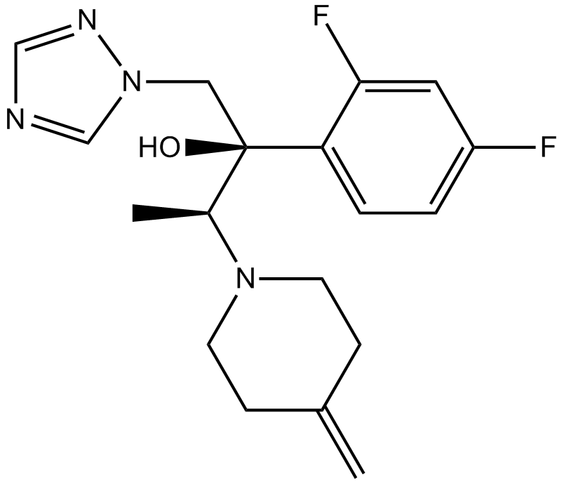Efinaconazole 化学構造