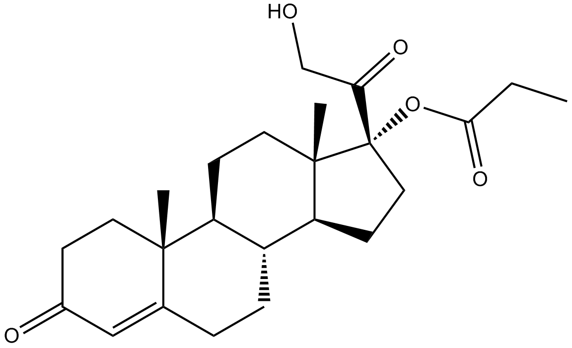 17 alpha-propionate  Chemical Structure